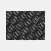 Couverture Polaire Joueur de hockey (Devant (Horizontal))