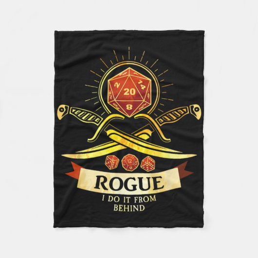 Couverture Polaire Joueur de Rpg Fantastique Renégat Cl (Devant)