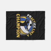 Couverture Polaire Joueur de volley-ball | Pratiquer Comme Un Champio (Devant (Horizontal))