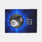 Couverture Polaire Joueur du jeu | de piscine le meilleur (Devant (Horizontal))