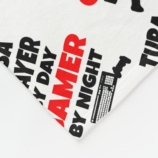 Couverture Polaire Joueur Tuba (Coin)