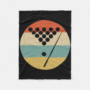 Couverture Polaire Joueurs de billard - Onglet Snooker de la piscine