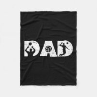 Joueurs de volley-ball papa vintage Famille F