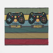 Couverture Polaire Joueurs Fleece Blanket (Devant (Horizontal))