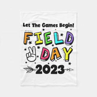 Couverture Polaire Jour 2023 Laisser Les Jeux Commencer Enfants Garço