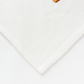 Couverture Polaire Jour Chinois 2026 Année Du Cheval (Coin)