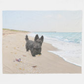 Couverture Polaire Jour de la plage (Devant (Horizontal))