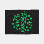 Couverture Polaire Jour de la Saint Patrick (Devant (Horizontal))