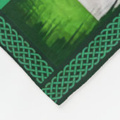 Couverture Polaire Jour de la Saint Patrick Irlande Irishman répond s (Coin)