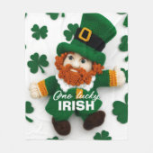 Couverture Polaire Jour de la sainte-Patrick 2024 (Devant)