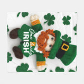 Couverture Polaire Jour de la sainte-Patrick 2024 (Devant (Horizontal))