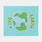 Couverture Polaire Jour de la terre de Webkinz (Devant (Horizontal))