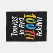 Couverture Polaire Jour De L'École Enseignant Garçons Filles Enfants  (Devant (Horizontal))