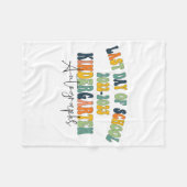 Couverture Polaire Jour De L'École maternelle Autographes 2023 (Devant (Horizontal))