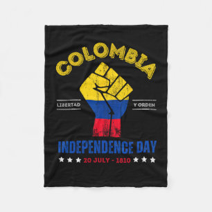 Couverture Polaire Jour de l'indépendance 1810 République de Colombie