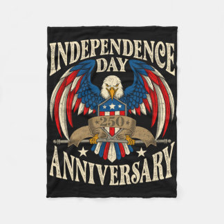 Couverture Polaire Jour de l'indépendance 250e anniversaire 250 ans a