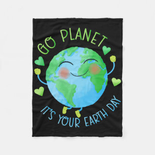 Couverture Polaire Jour des terres Go Planet C'est votre Jour des ter