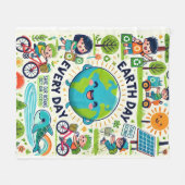 Couverture Polaire Jour des terres tous les jours (Devant (Horizontal))