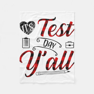 Couverture Polaire Jour d'essai Test de Yall Teacher Test