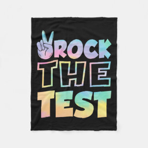 Couverture Polaire Jour d'essais Test Retro Motivational Teacher St