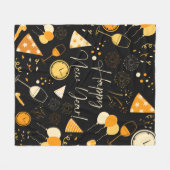 Couverture Polaire Jour du Nouvel An (Devant (Horizontal))