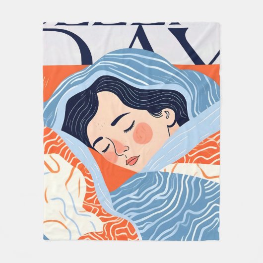 Couverture Polaire Jour du sommeil (Devant)