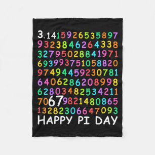 Couverture Polaire Jour heureux 3.14 amateur de maths 67 professeurs