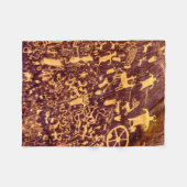 Couverture Polaire Journal Rock American Indian Utah (Devant (Horizontal))