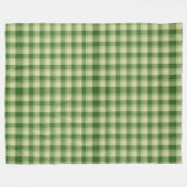 Couverture Polaire Journée de la Saint Patrick à Plaid Vert (Devant (Horizontal))