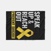 Couverture Polaire Journée mondiale de sensibilisation à la préventio (Devant (Horizontal))