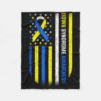 Couverture Polaire Journée mondiale du syndrome de Down, sensibilisat