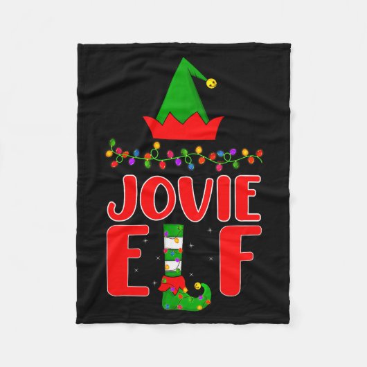 Couverture Polaire Jovie Elf Matching Family Lighting Christmas (Devant)