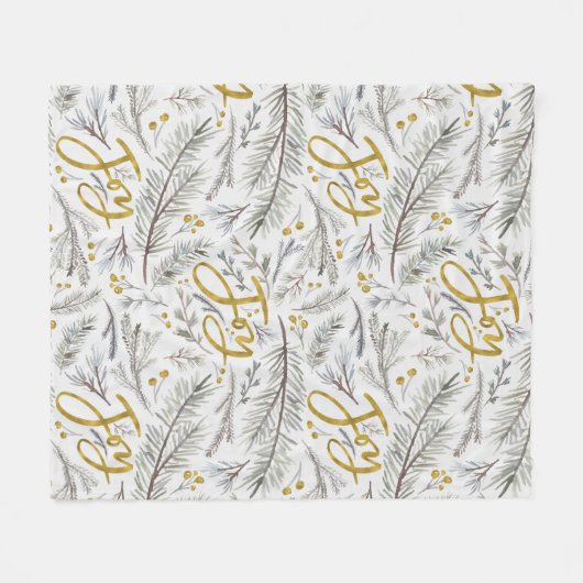 Couverture Polaire Joy Fir Twigs (Devant (Horizontal))