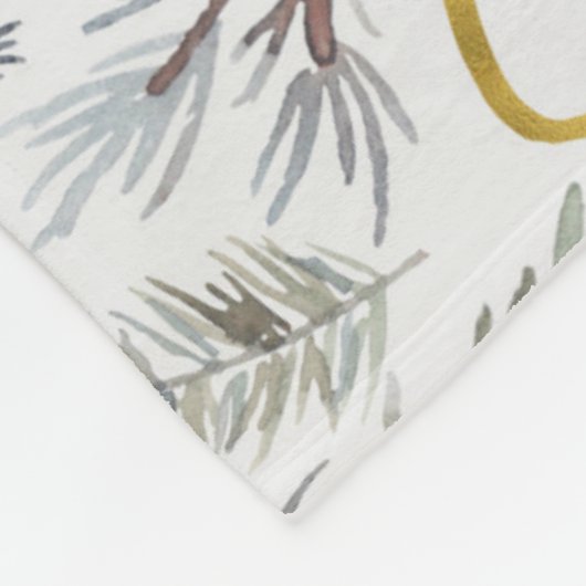 Couverture Polaire Joy Fir Twigs (Coin)
