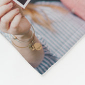 Couverture Polaire Joy Noël Famille Photo Collage Noël (Coin)