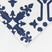 Couverture Polaire Joyau décoratif en carrelage marocain géométrique (Coin)