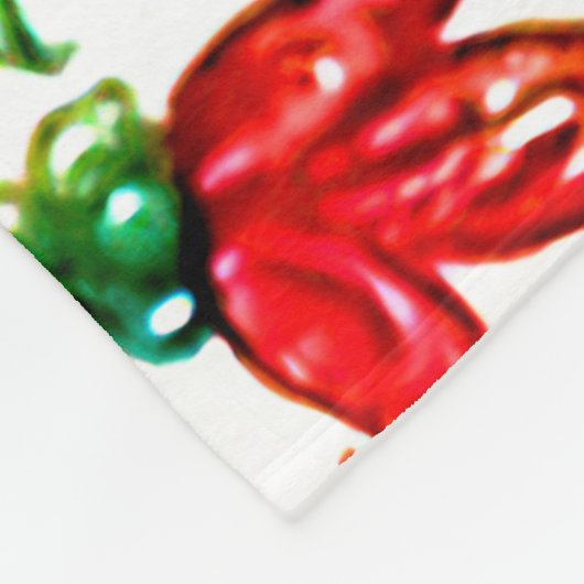 Couverture Polaire Joyaux Tons Médiéval Fleurs Manuscrits Scrolls (Coin)