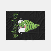 Couverture Polaire Joyeuse Saint Patrick Jour S (Devant (Horizontal))