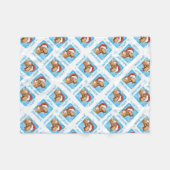 Couverture Polaire Joyeuses vacances Chessie (Devant (Horizontal))