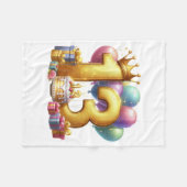 Couverture Polaire Joyeux 13e anniversaire (Devant (Horizontal))