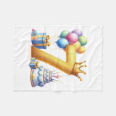 Couverture Polaire Joyeux 7ème Anniversaire (Devant (Horizontal))