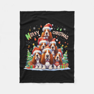 Couverture Polaire Joyeux Bet Hound Chiens Noël Noël Noël Noël Noël N