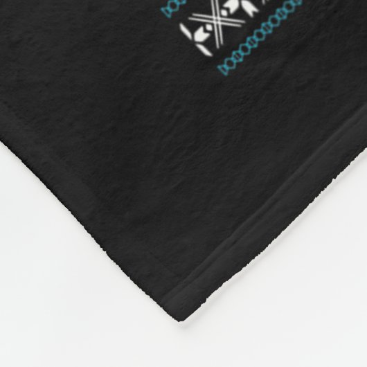 Couverture Polaire Joyeux Chrismukkah Funny Hanoukka Noël (Coin)