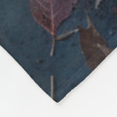 Couverture Polaire Joyeux Feuilles de chasse à l'ours noir (Coin)