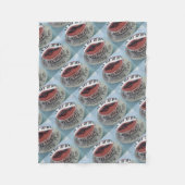 Couverture Polaire Joyeux gâteau de maman d'anniversaire (Devant)