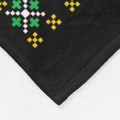 Couverture Polaire Joyeux Glizzmas vilains sweaters de Noël Hot Dogs  (Coin)