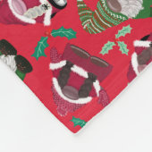 Couverture Polaire Joyeux Gonkmas ! Design de Noël pour les amateurs (Coin)