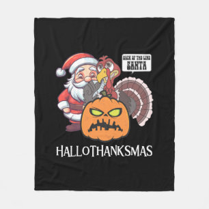 Couverture Polaire Joyeux Hallothanksmas
