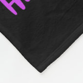 Couverture Polaire Joyeux Hallothanksmas Squelette Citrouille Turquie (Coin)