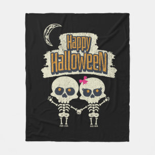 Couverture Polaire Joyeux Halloween